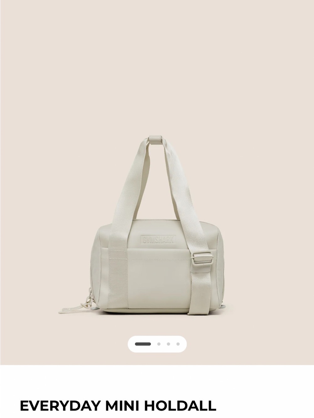 Everyday Mini Holdall - Cream